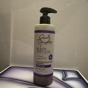 Carols Daughter Black Vanilla Moisture & Shine Sulfate-Free Shampoo, 12 Ounce